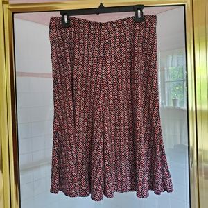 George jersey skirt